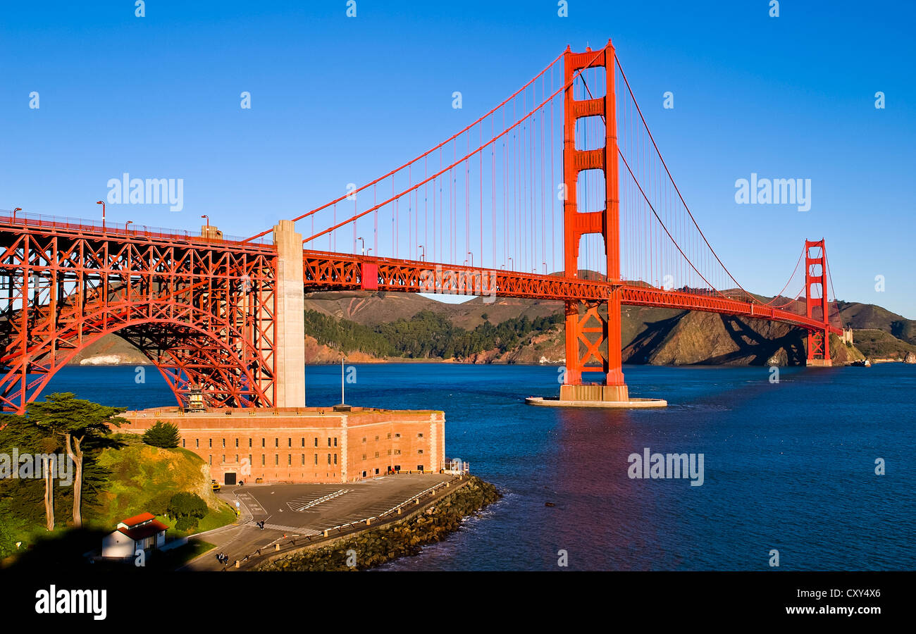 El Golden Gate Bridge Foto de stock