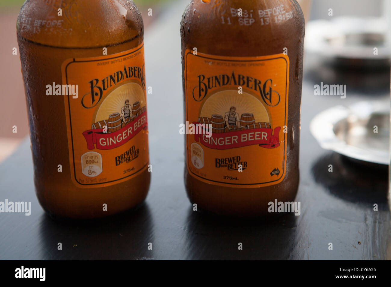 La marca australiana Bundaberg Ginger Beer Foto de stock