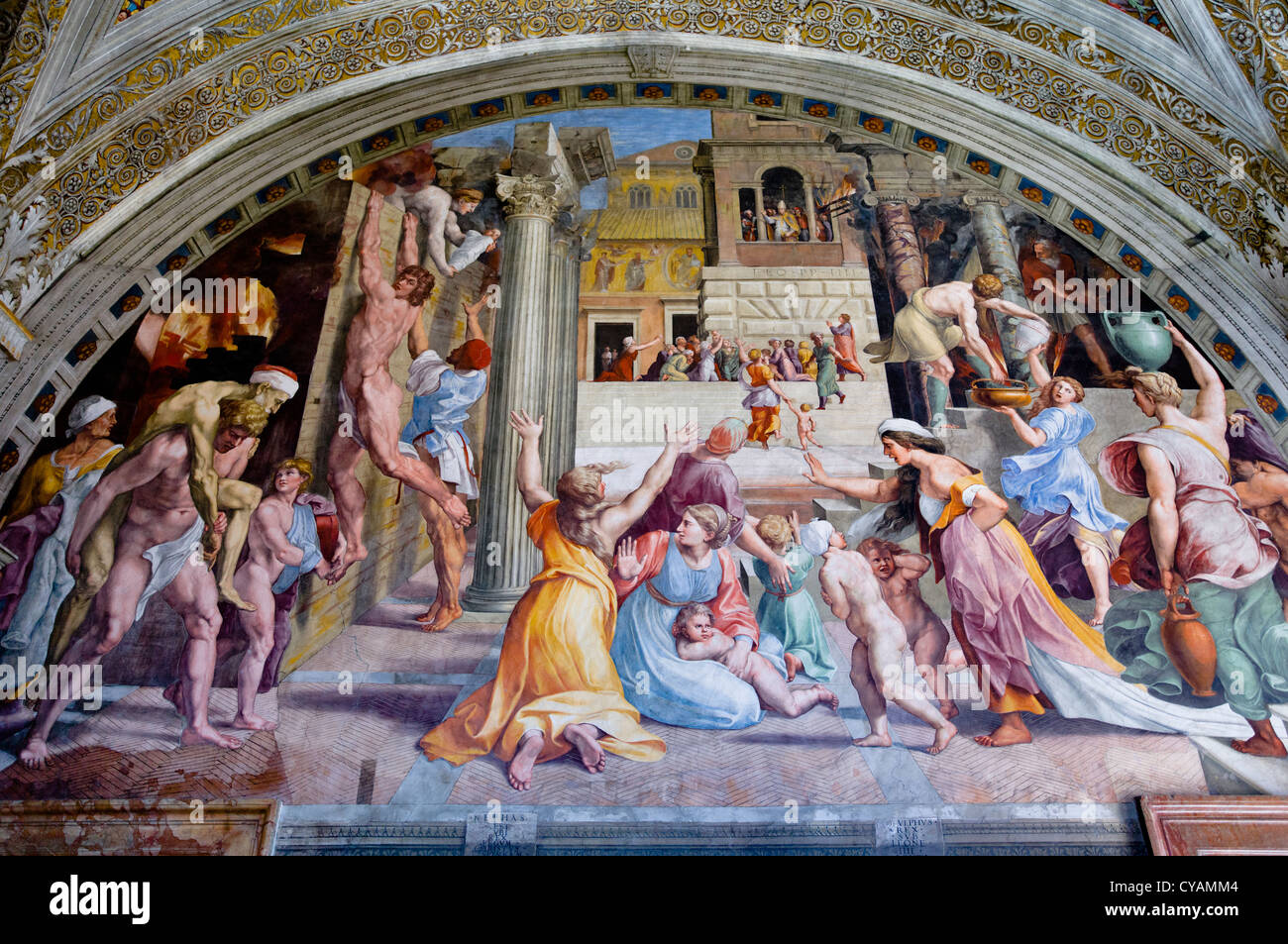 Pintura raphael en el vaticano fotografías e imágenes de alta resolución -  Alamy