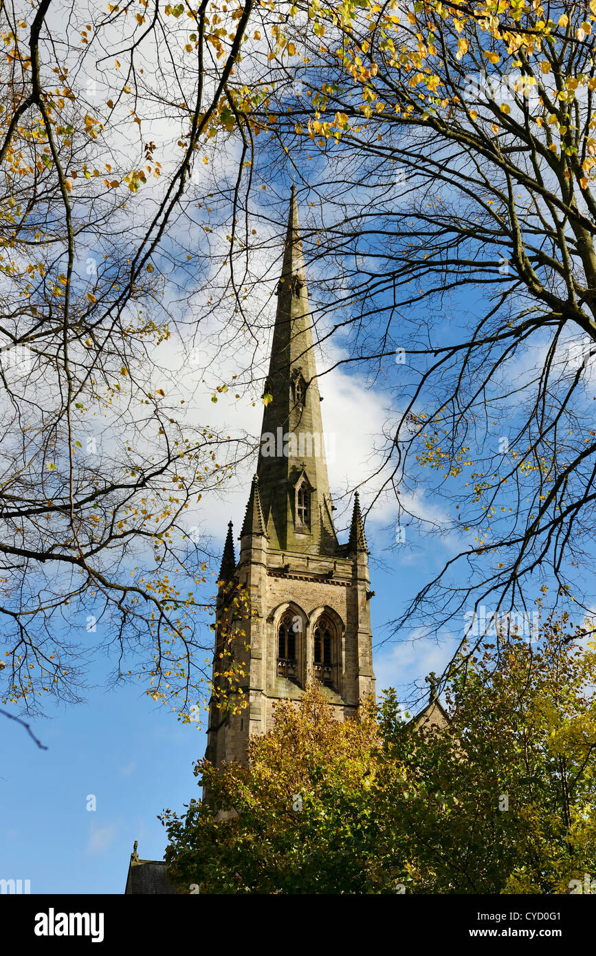La Catedral de San Pedro, Lancaster, Reino Unido Foto de stock