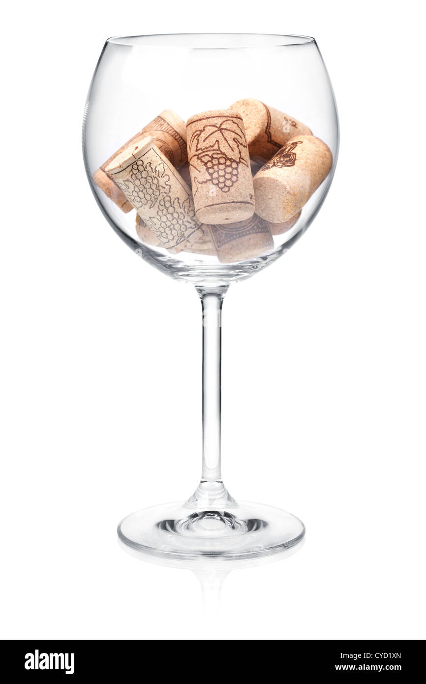 copa de vino y corchos 16295510 Foto de stock en Vecteezy