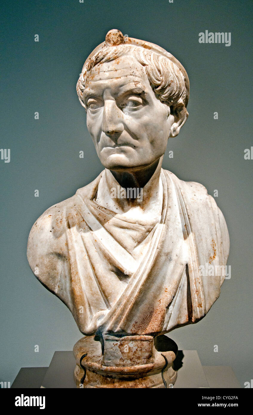 Sacerdote Romano Período Hadrianic 117-138 D.C. italiano Italia Foto de stock