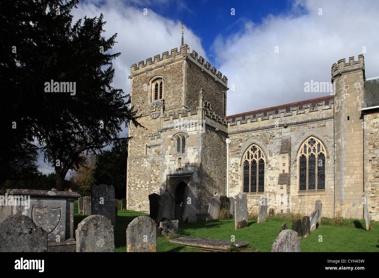 Iglesia de Santa María Bletchingley, Surrey, Inglaterra Fotografía de ...