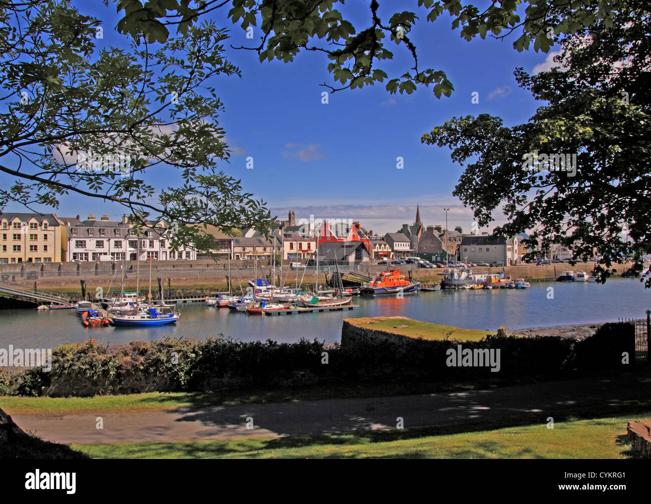 Reino Unido Escocia Inverness-shire Highland Isle of Lewis Stornoway Foto de stock