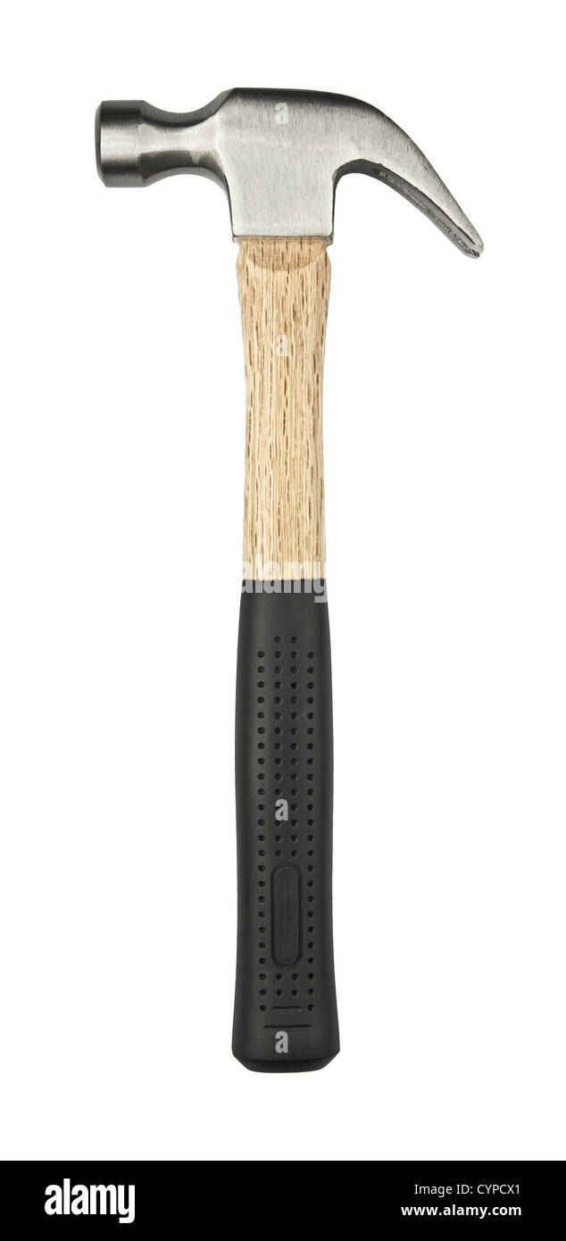 Un martillo con cabeza de metal y mango de madera Fotografía de stock -  Alamy
