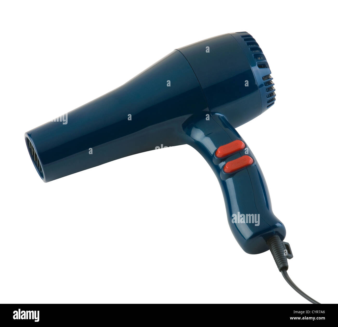 Electronic secador de pelo el viento fuerte y durable herramienta de peluquería Foto de stock