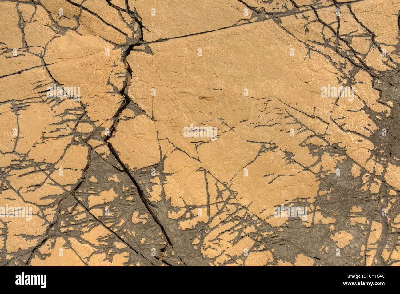 Detalle de la superficie de la piedra, al norte de Croacia Foto de stock