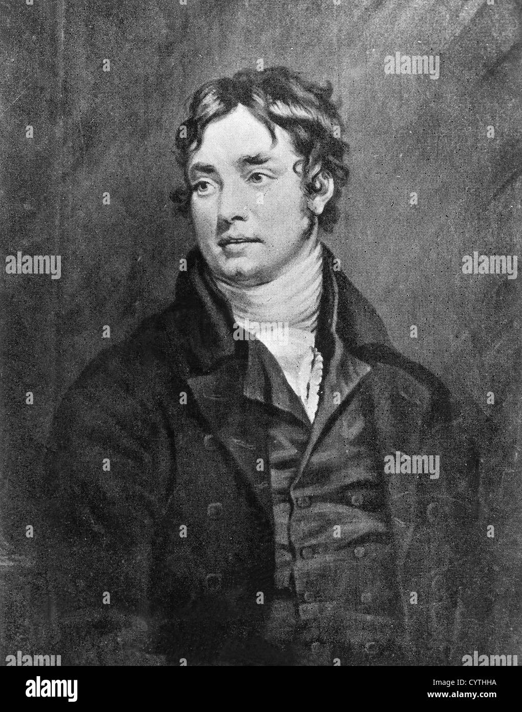 Samuel Taylor Coleridge, poeta inglés Foto de stock