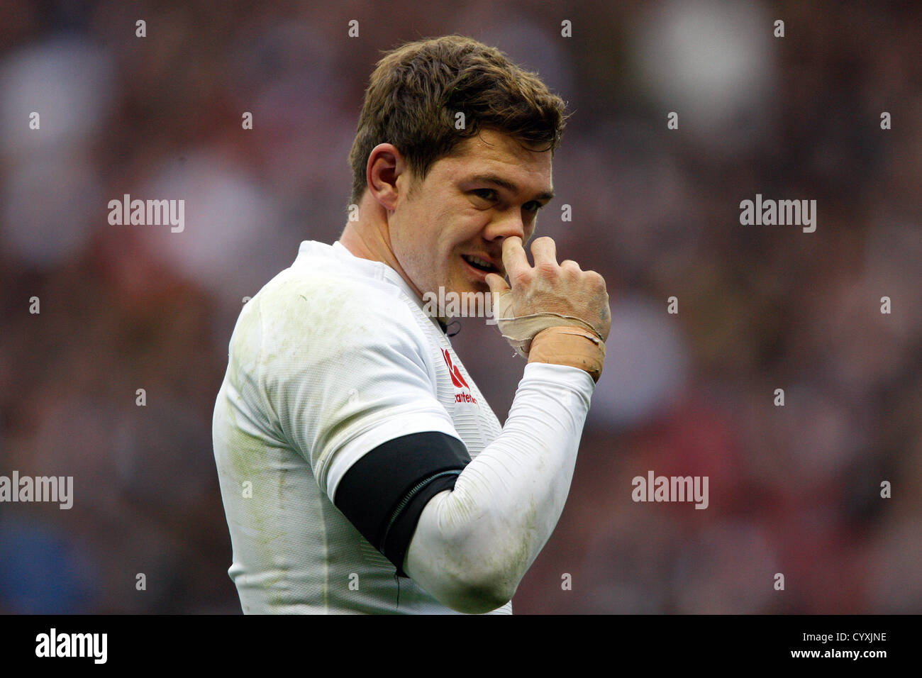 ALEX GOODE INGLATERRA RU TWICKENHAM Middlesex, Inglaterra el 10 de noviembre de 2012 Foto de stock