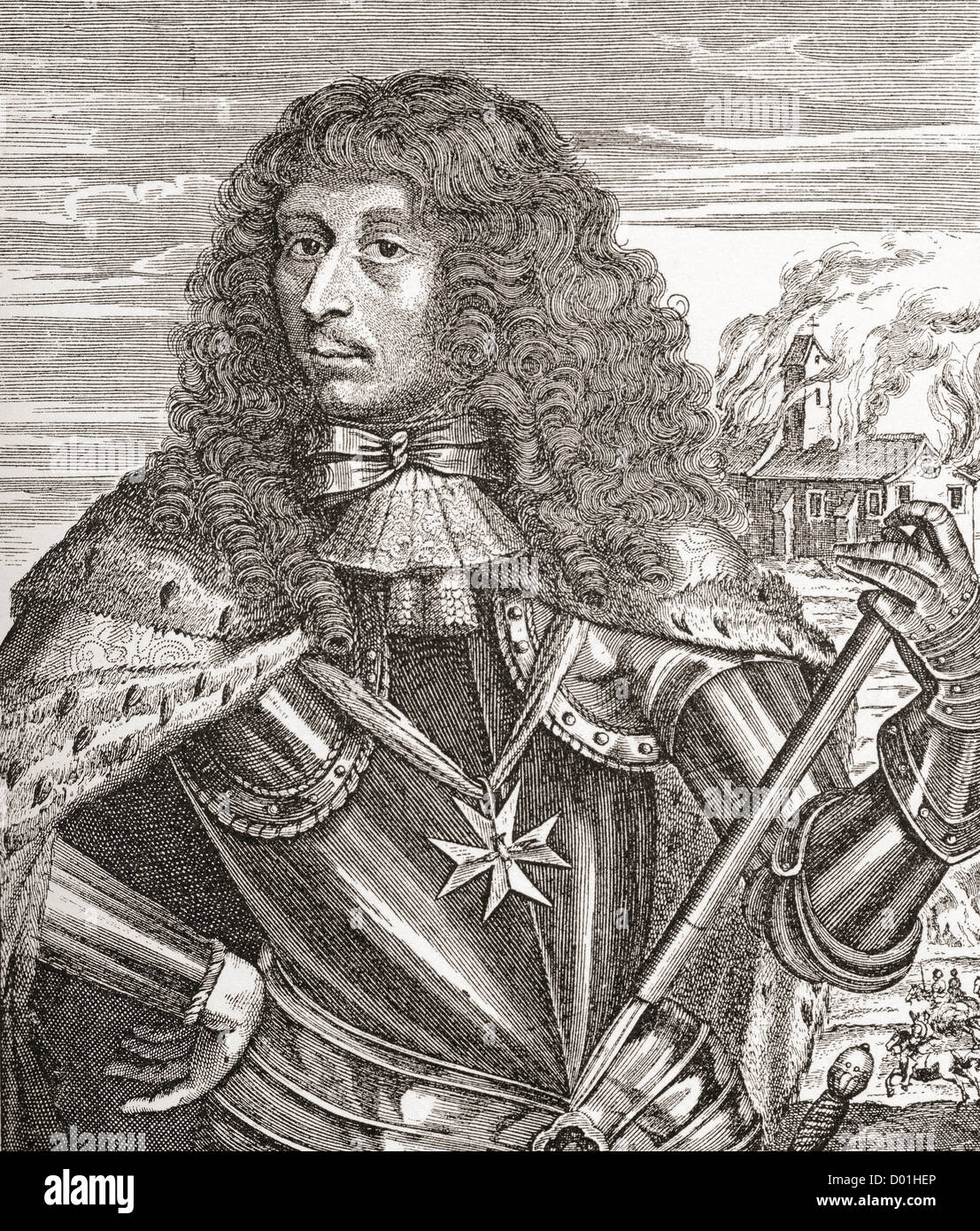 Louis de Borbón, Príncipe de Condé aka le Grand Condé, 1621 1686