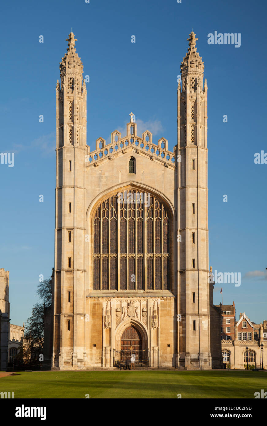 El King's College de la Universidad de Cambridge educación Foto de stock