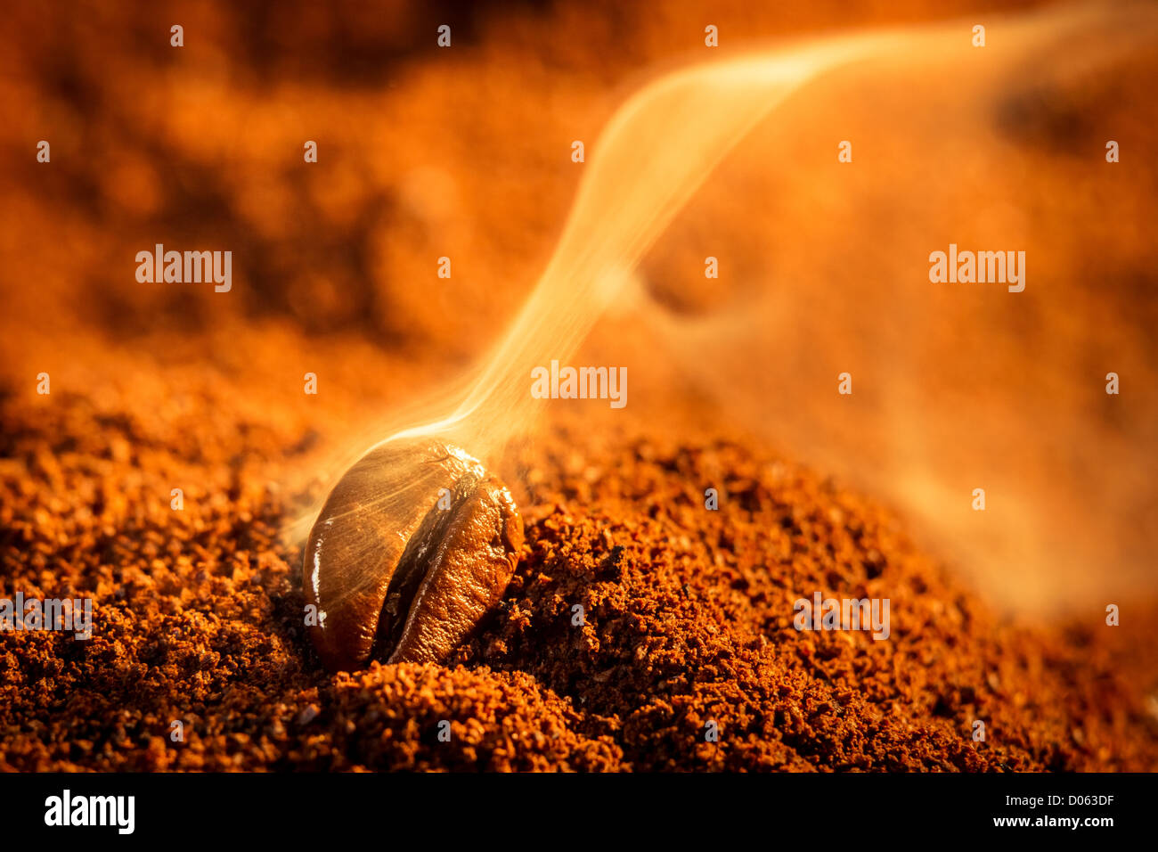 El aroma de las semillas de café tostado Fotografía de stock Alamy