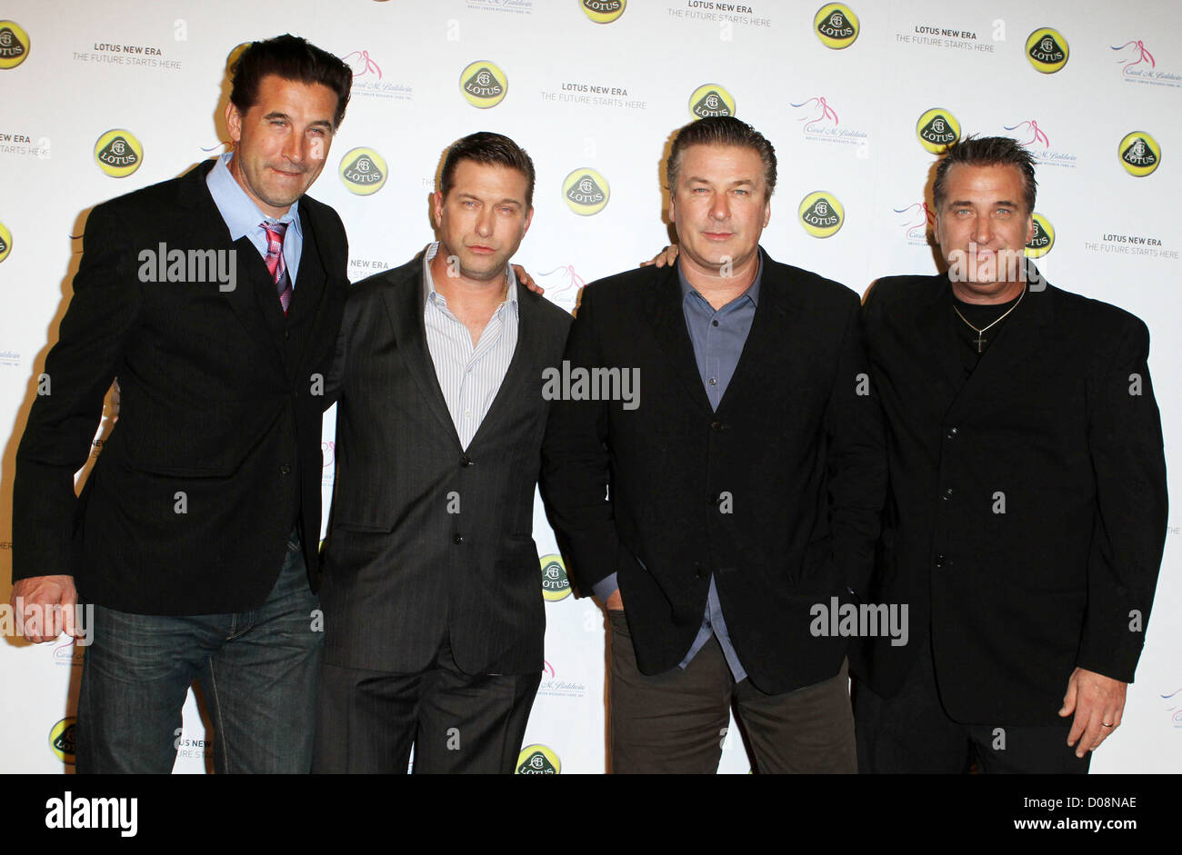 Hermanos Billy Baldwin, Stephen Baldwin, Alec Baldwin y Daniel Baldwin