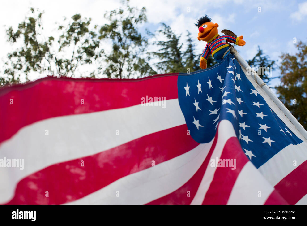 Los millones de marioneta de marzo en Washington, D.C. Foto de stock