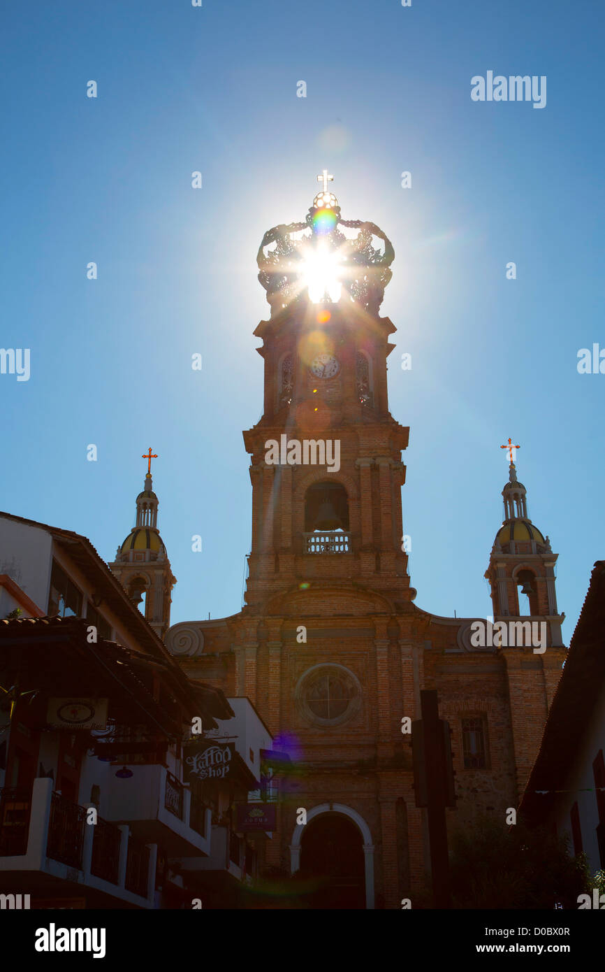 Iglesia de Nuestra Señora de Guadalupe ( La Iglesia de Nuestra Señora de  Guadalupe), Puerto Vallarta, Jalisco, México Fotografía de stock - Alamy
