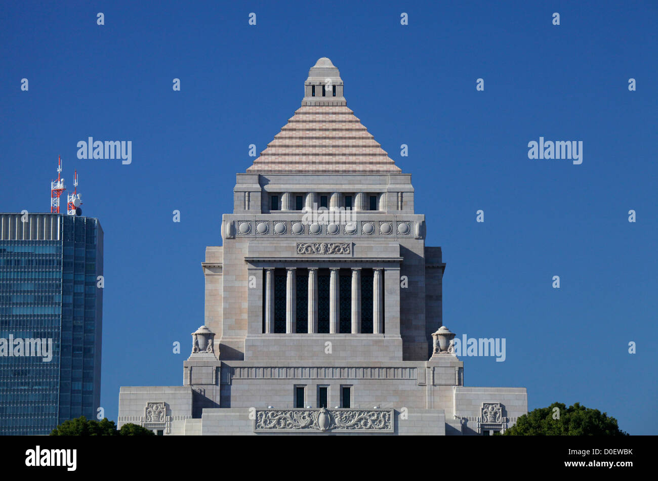El edificio de la Dieta Nacional Tokio JAPÓN Fotografía de stock Alamy