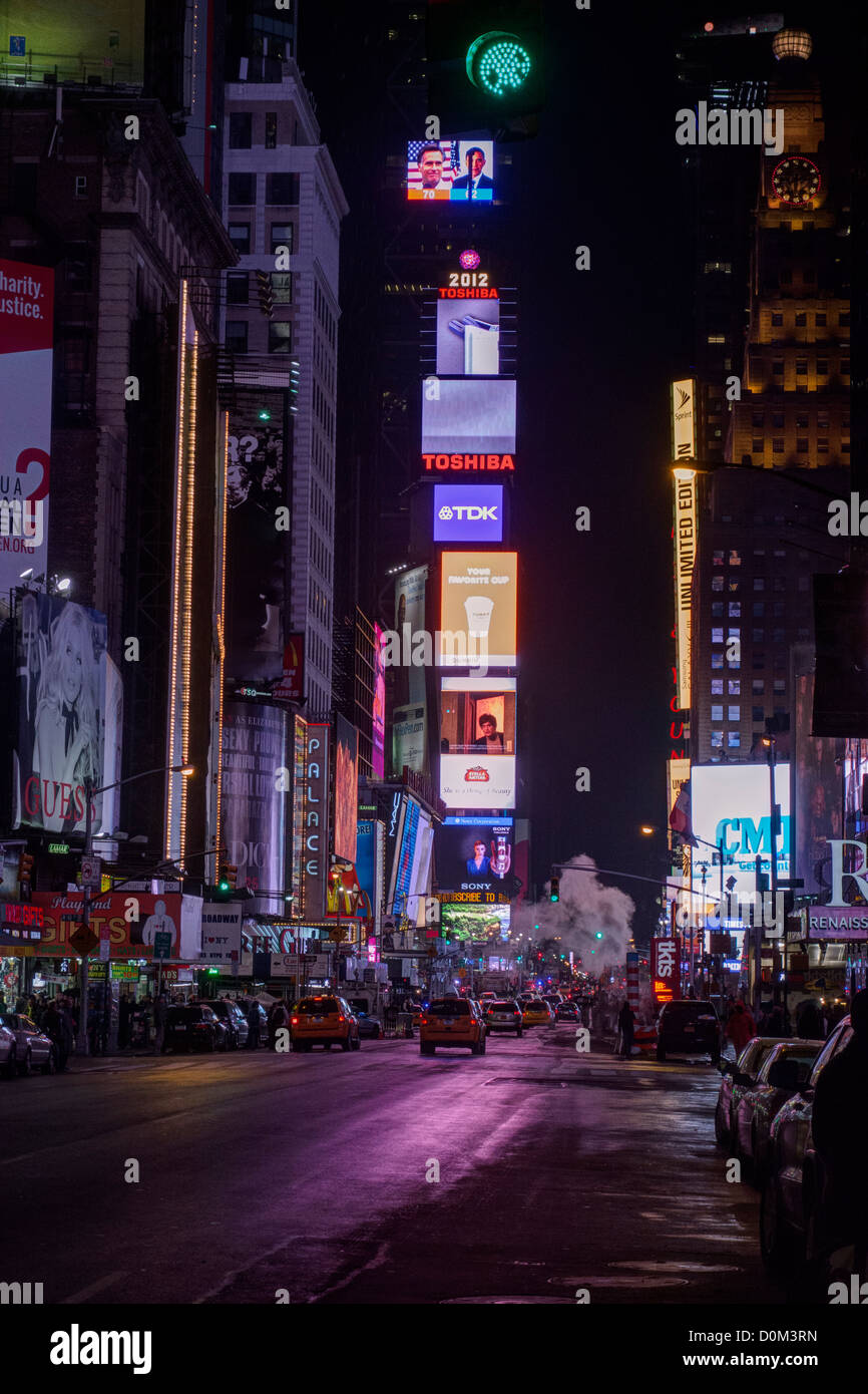 Times Square, Nueva York Foto de stock