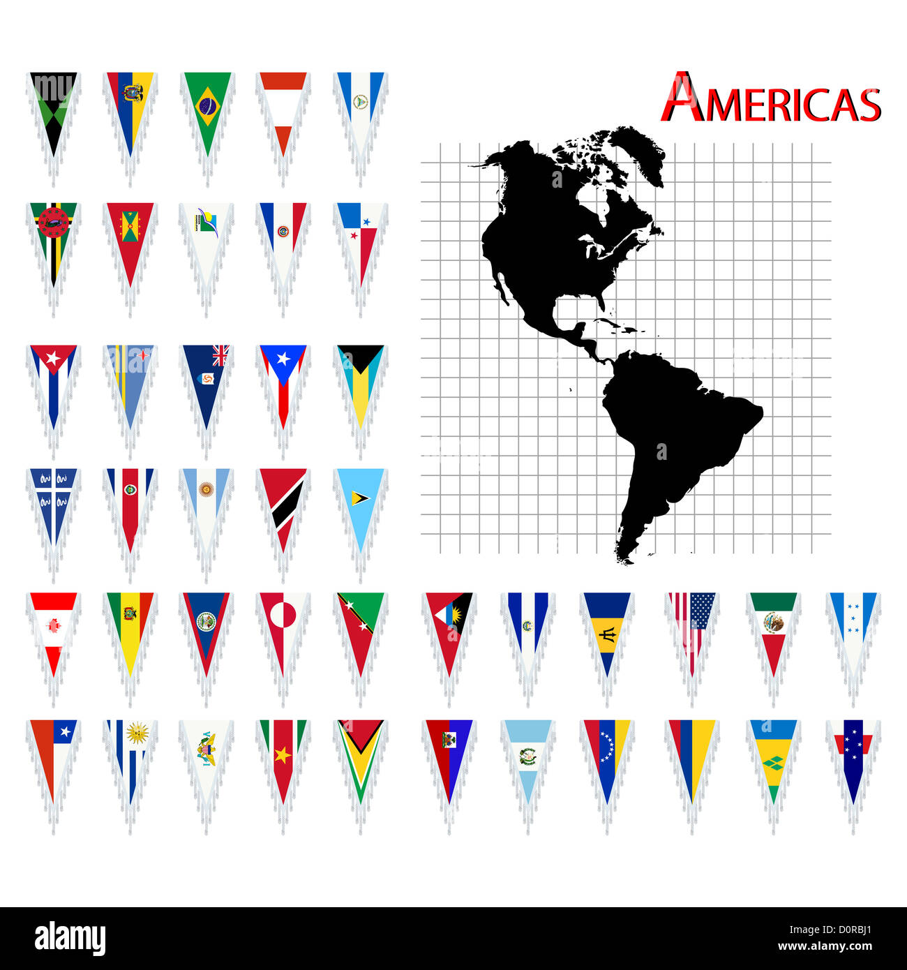 Banderas De América – Banderas De Los Paises Hispanohablantes – GWHCTB