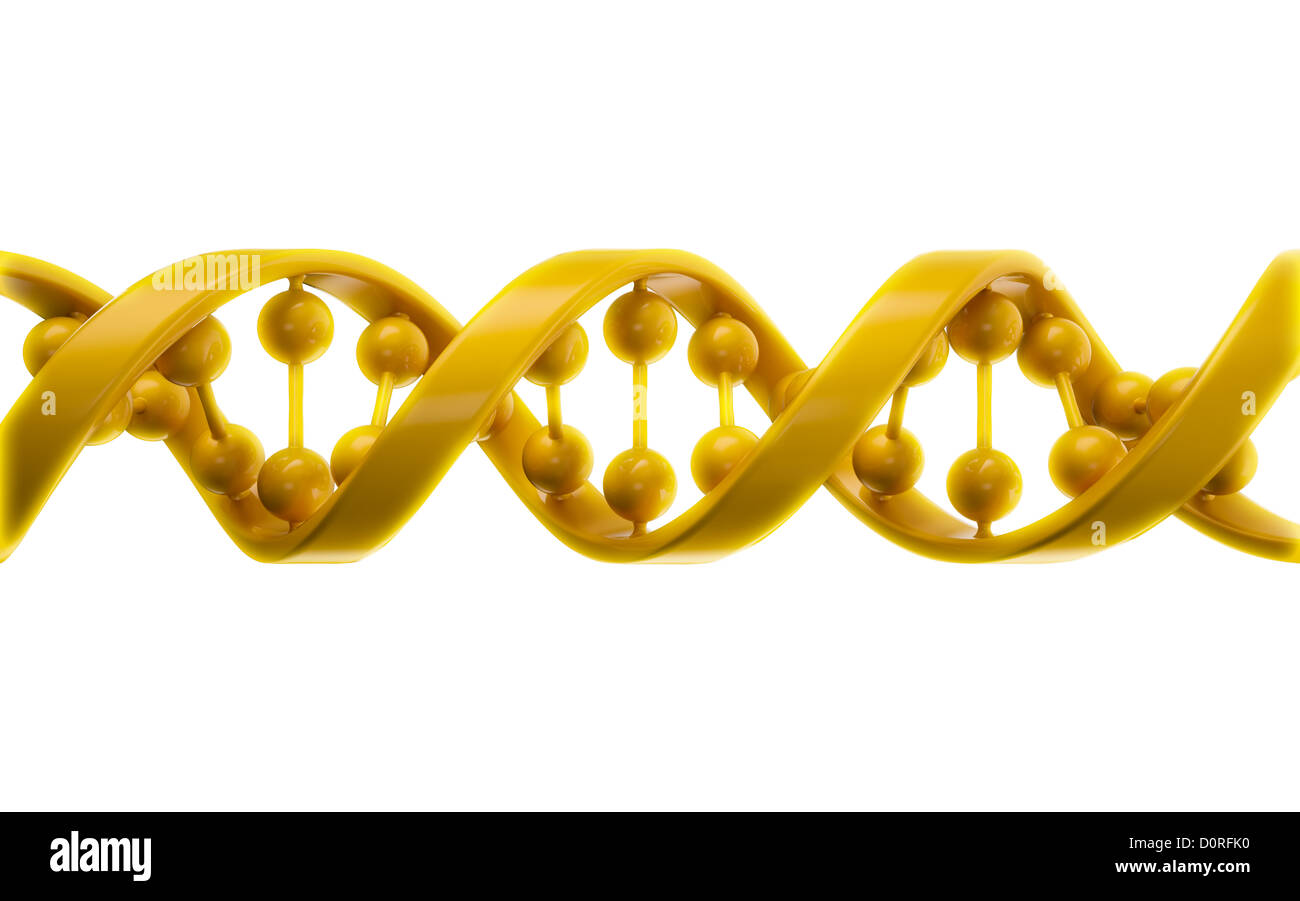 Filamentos de la DNA Foto de stock