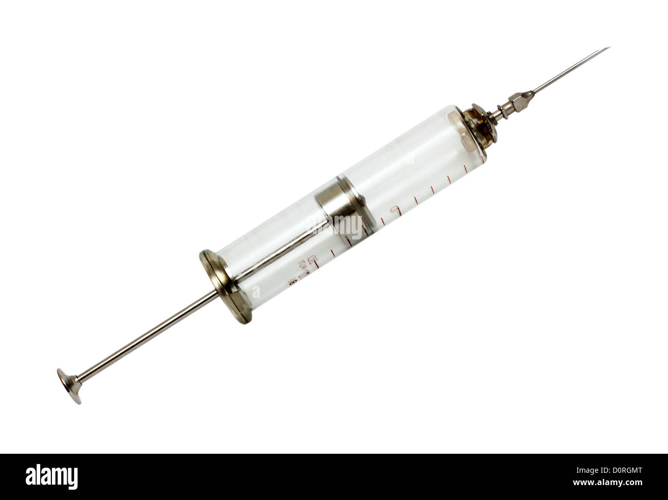 jeringa grande, vacunación antigripal, inyección en: ilustración de stock  1909931752