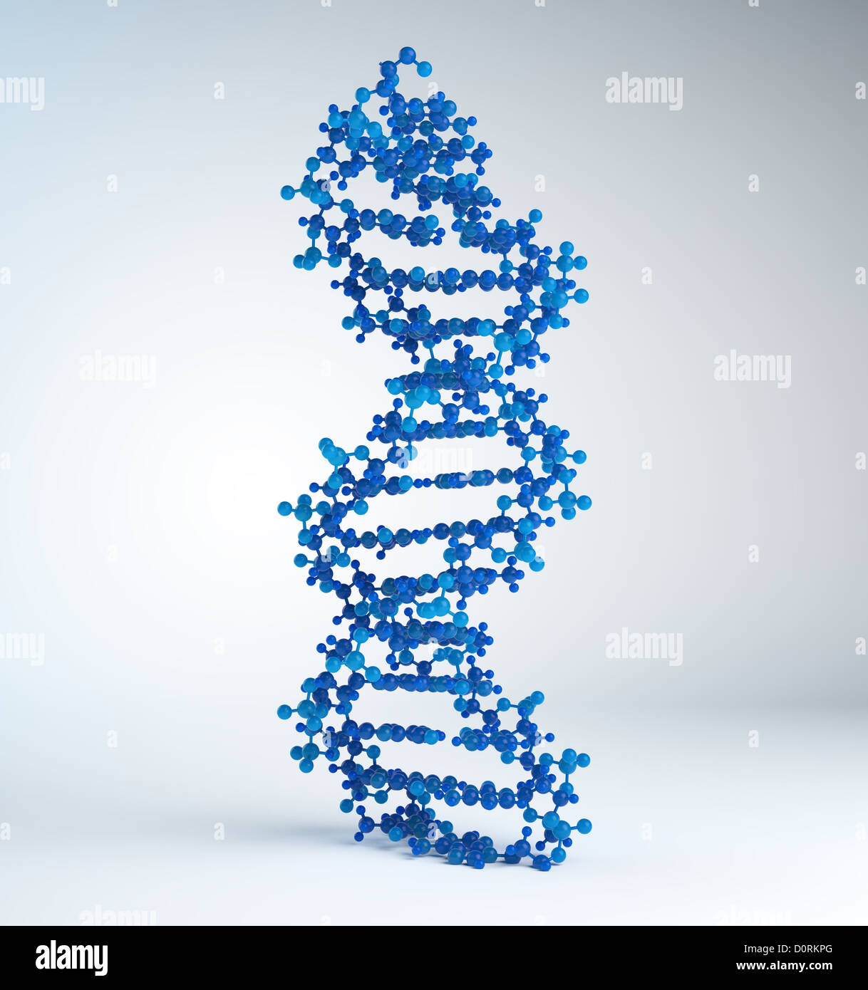 Modelo de ADN Foto de stock