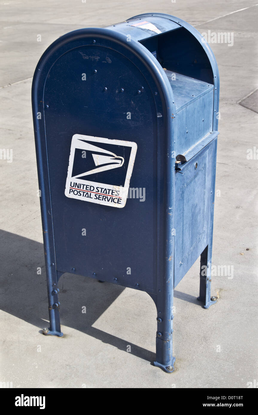 Buzón del Servicio Postal Foto de stock