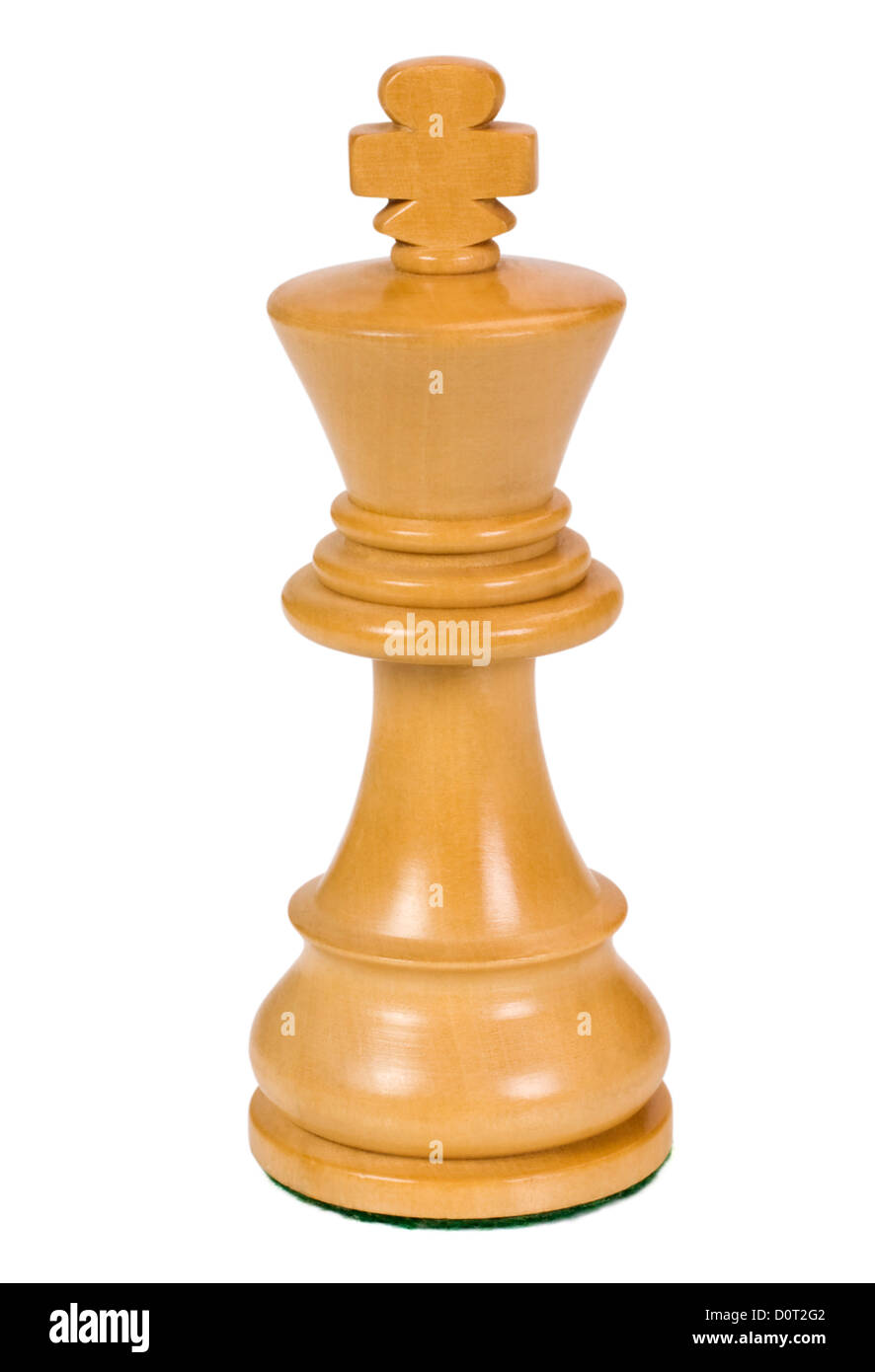 calendario lanzamiento Seguro Pieza de rey ajedrez Imágenes recortadas de stock - Alamy