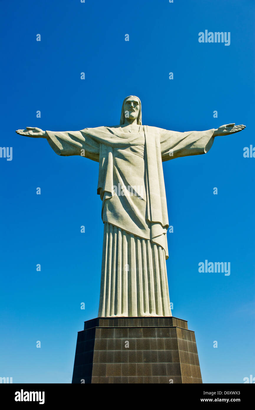 La estatua de Cristo Redentor, Río de Janeiro, Brasil Fotografía de stock -  Alamy