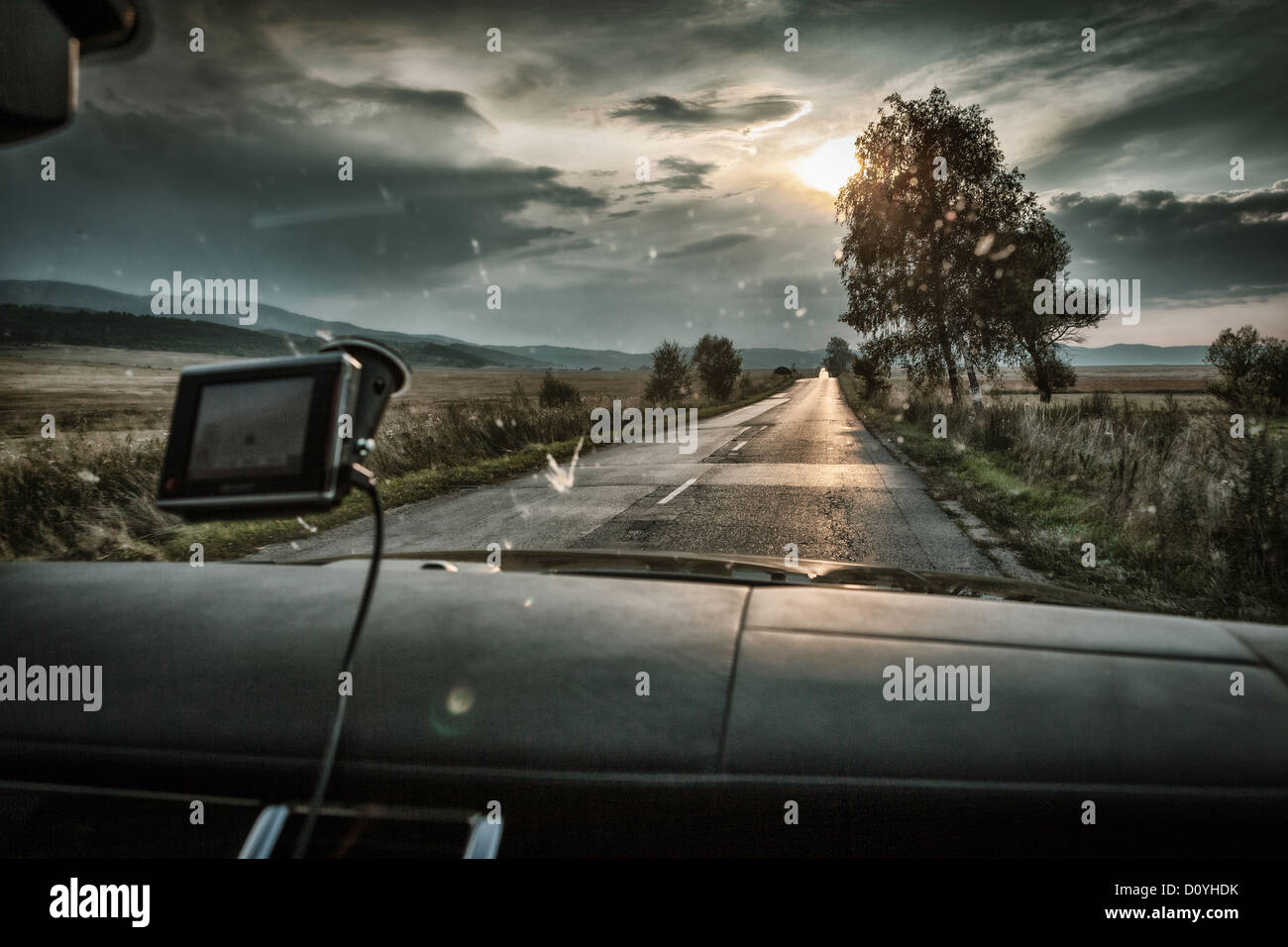 Camino abierto Foto de stock