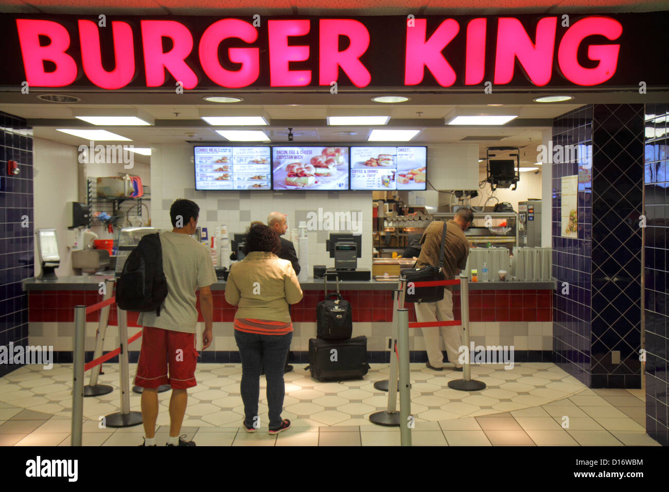 Miami florida airport burger king Fotos e Imágenes de stock Alamy