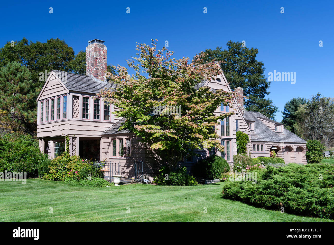 Mansión en Kennebunkport, Maine, Estados Unidos Fotografía de stock Alamy