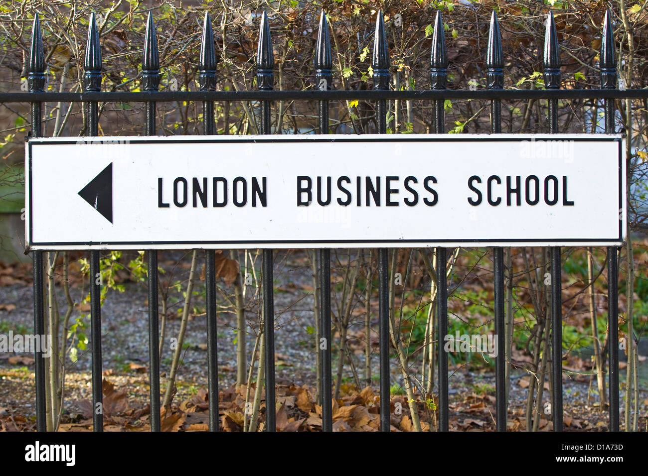 Escuela de Negocios de Londres Regents Park, Londres, Gran Bretaña. Foto:Jeff Gilbert Foto de stock
