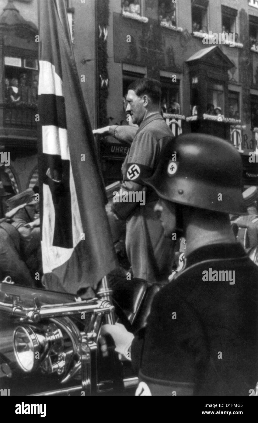 Adolf Hitler (1889-1945) en Nuremberg en 1923 Foto de stock