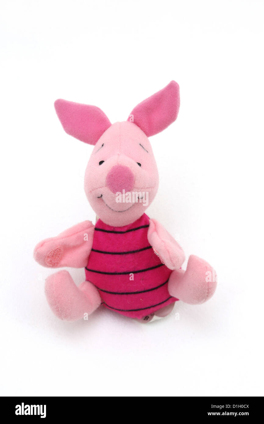 Un peluche Piglet de Winnie the Pooh Fotografía de stock - Alamy