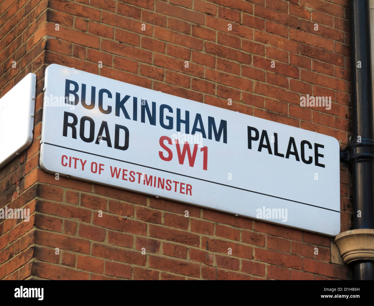 Buckingham Palace Road Ciudad de Westminster Londres SW1 Inglaterra Foto de stock