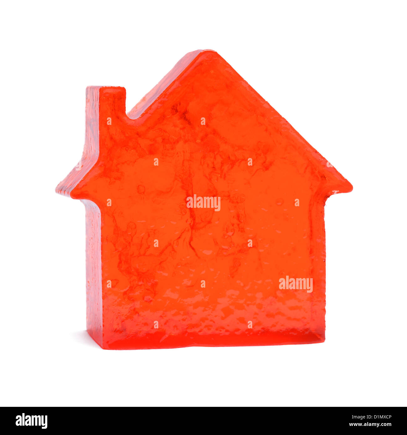 Casa hecha de forma jelly Foto de stock