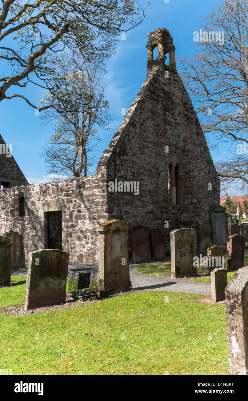 Auld Kirk Alloway nr Ayr South Ayrshire Escocia como destacados en las quemaduras poema Tam O' Shanter Foto de stock