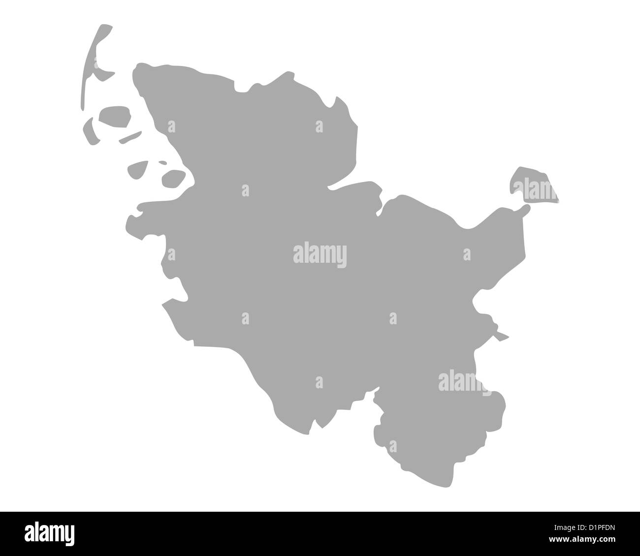 Holstein map Imágenes de stock en blanco y negro Alamy