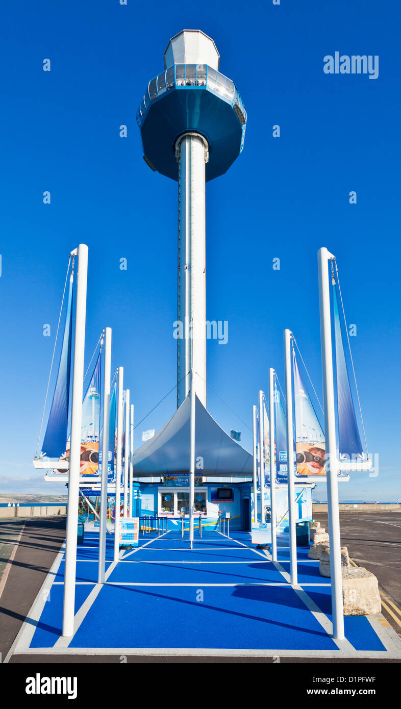 Sealife Weymouth torre, el muelle de la Bahía de Weymouth Dorset, Inglaterra GB Europa UE Foto de stock