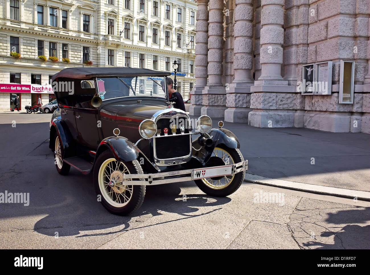 -Classic Cars - Viena (Austria). Foto de stock