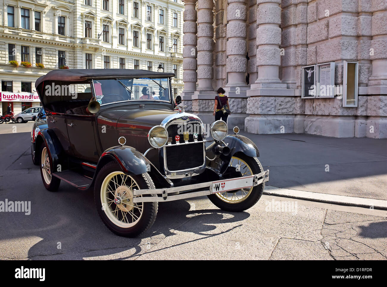 -Classic Cars - Viena (Austria). Foto de stock