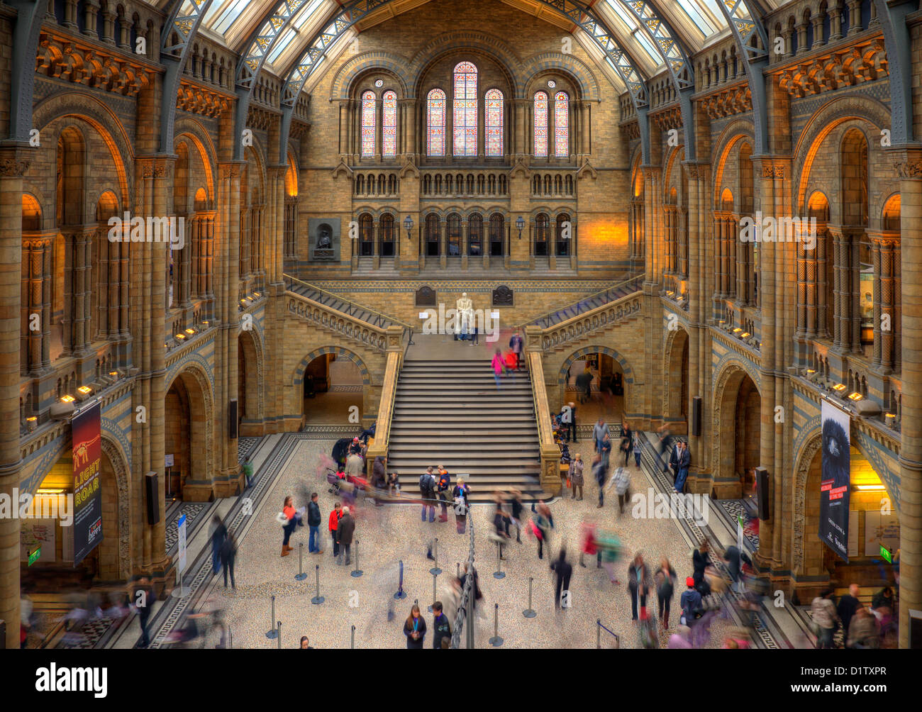 El Museo de Historia Natural. Foto de stock