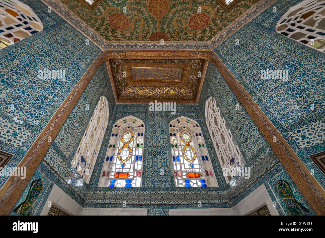 El Quiosco de Ereván en el Palacio de Topkapi, Estambul, Turquía Foto de stock