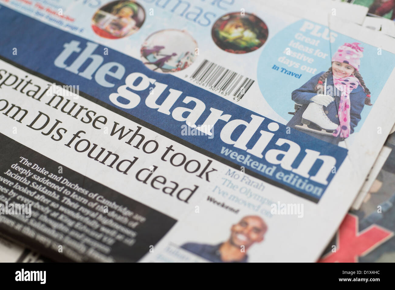 Las portadas y cabeceras de Reino Unido Inglés diario británico The  Guardian nacional Fotografía de stock - Alamy