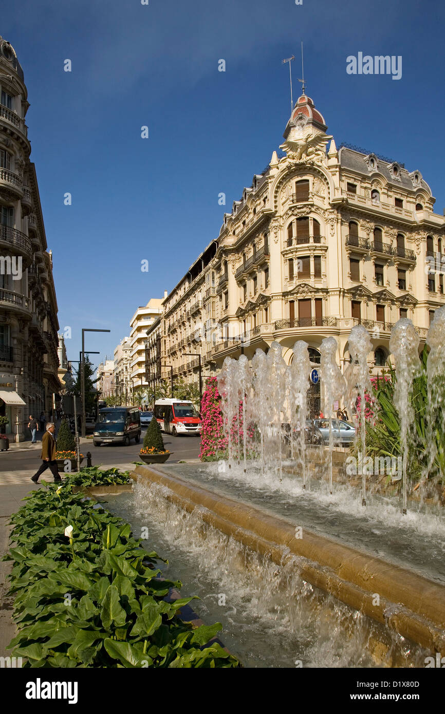 La Plaza de Isabel La Católica de Granada Andalucía España Fotografía