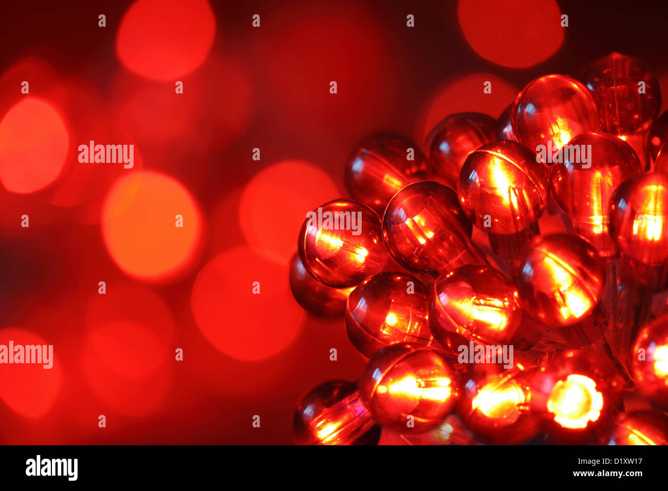 Luces de Navidad Foto de stock