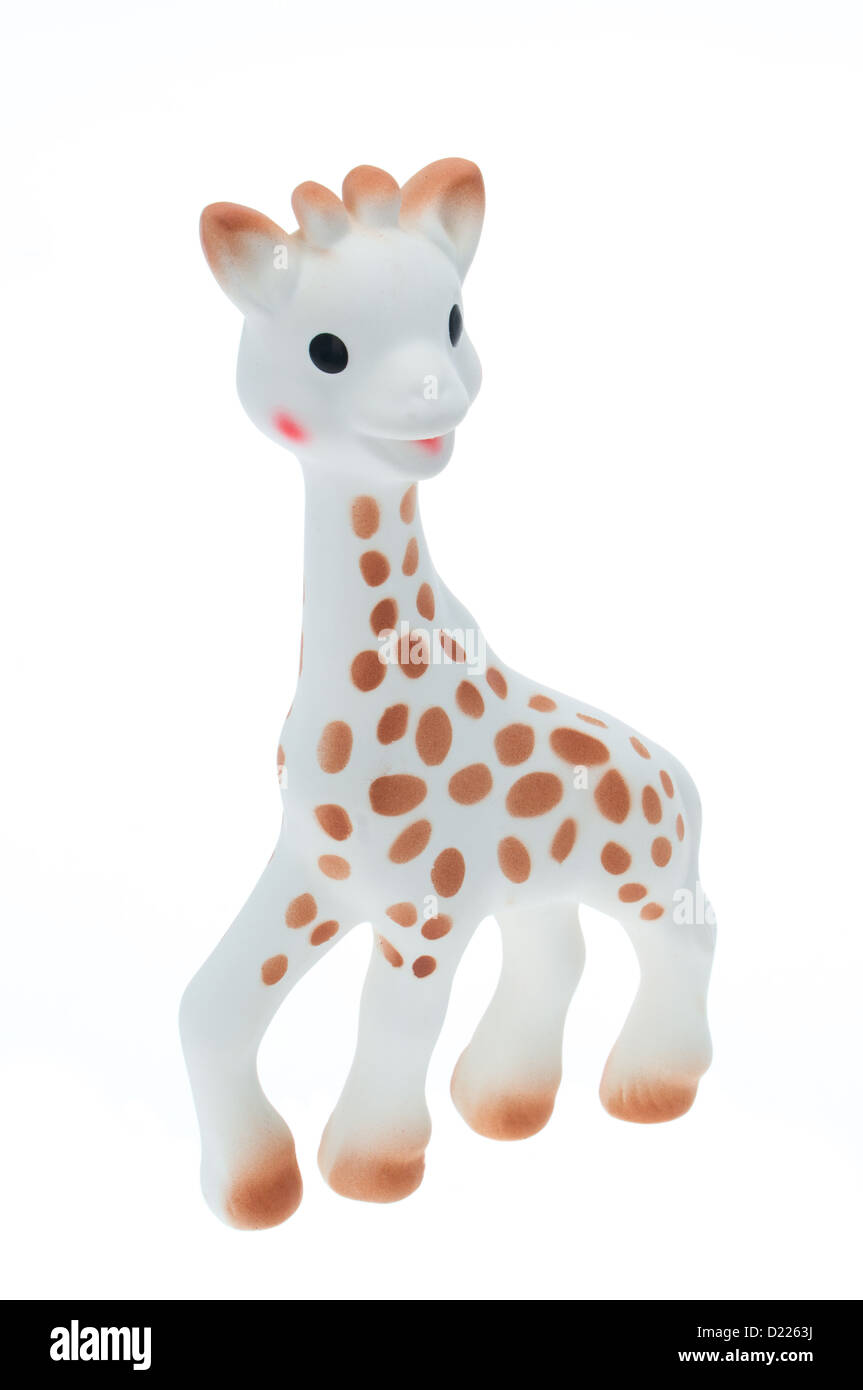 Juguete mordedor bebé francés Sophie la jirafa Fotografía de stock - Alamy