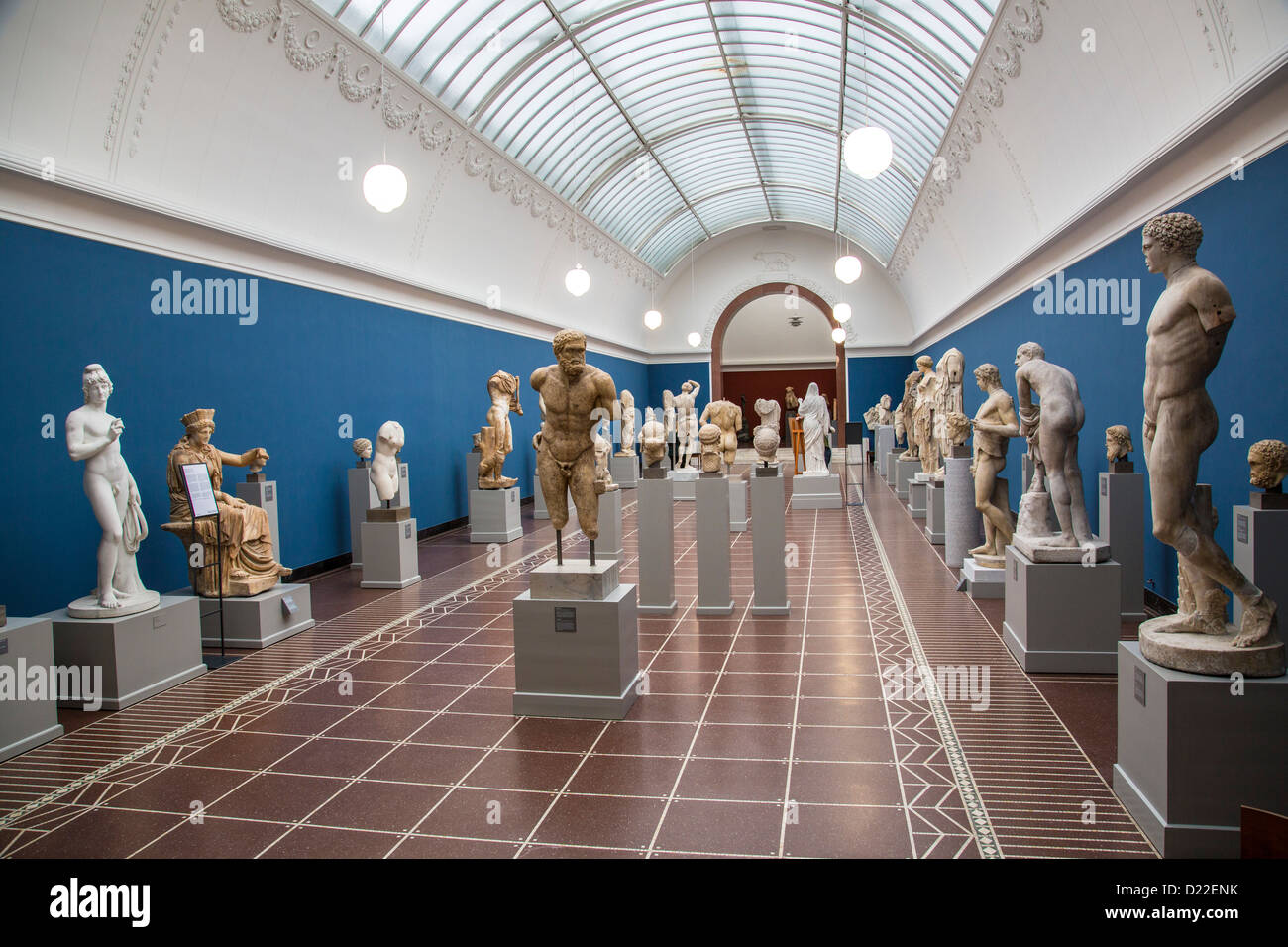 Museo de arte histórico 'Ny Carlsberg Glyptotek' de Copenhague, Dinamarca, Europa Foto de stock