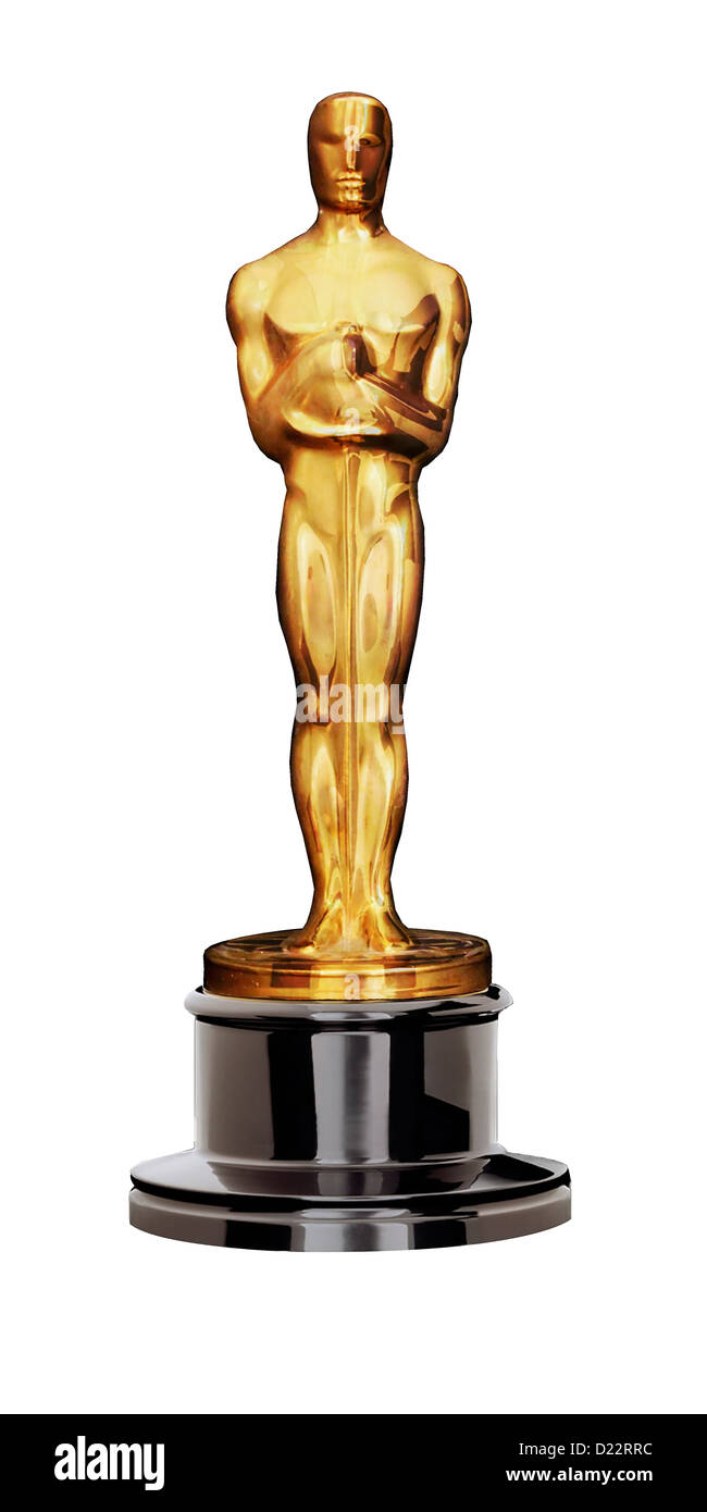 Oscar - El premio de la academia (uso Editorial solamente) Foto de stock