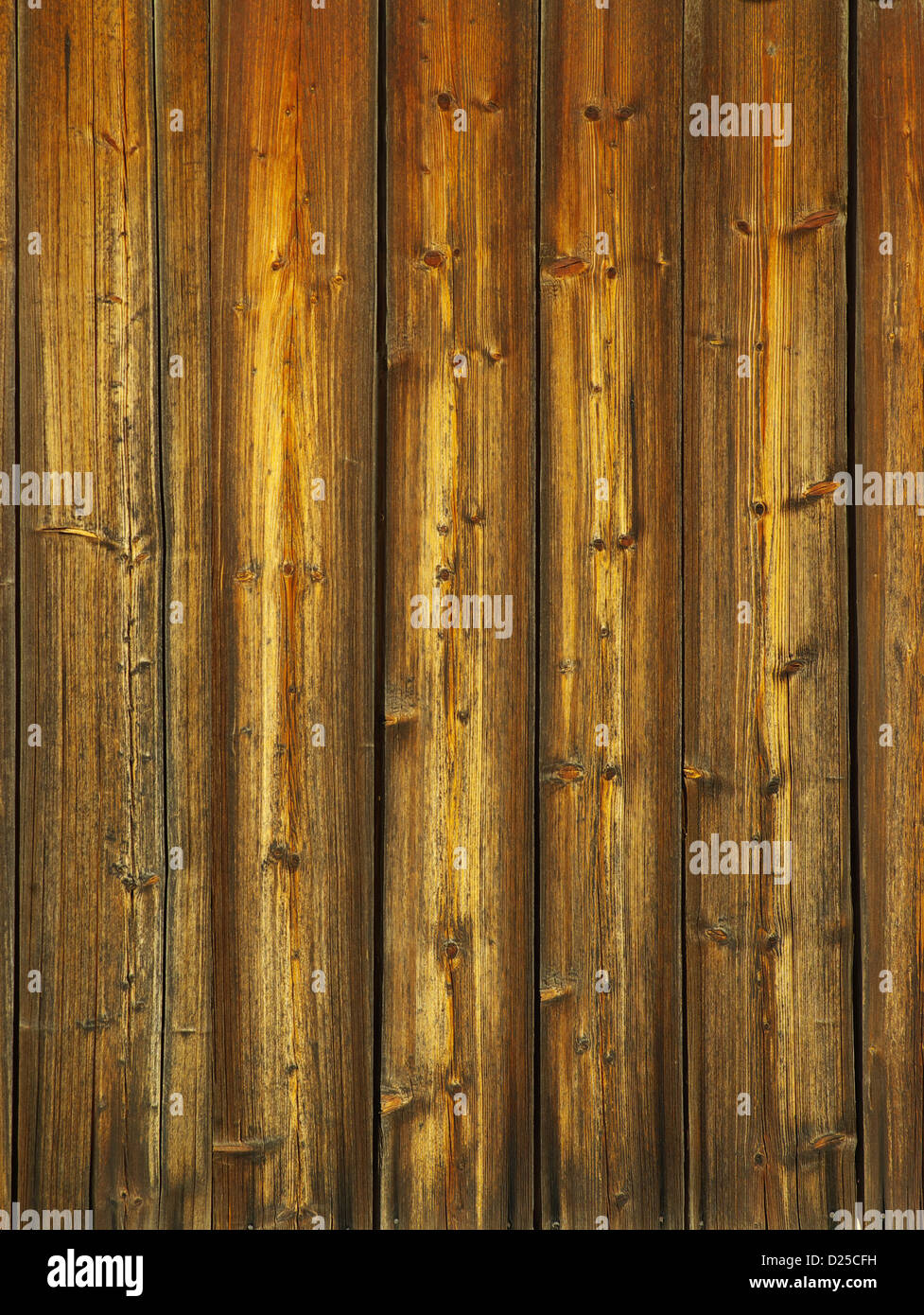 Textura de madera marrón con patrones naturales Foto de stock